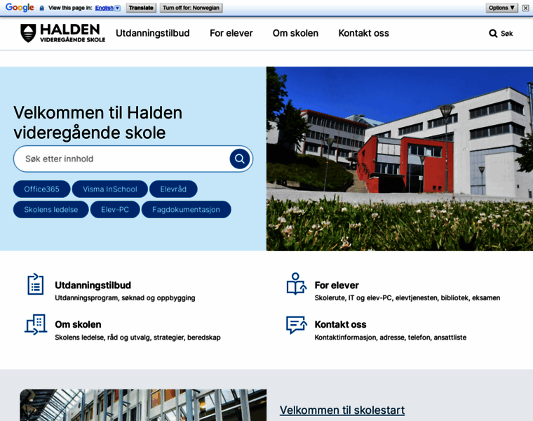 Halden.vgs.no thumbnail