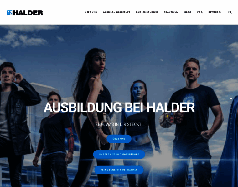 Halder-karriere.de thumbnail