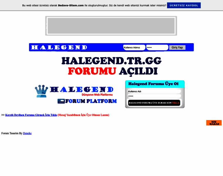 Halegend-forum.tr.gg thumbnail