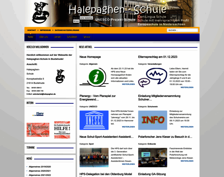 Halepaghen-schule.de thumbnail