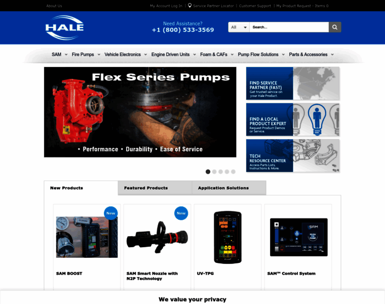 Haleproducts.com thumbnail