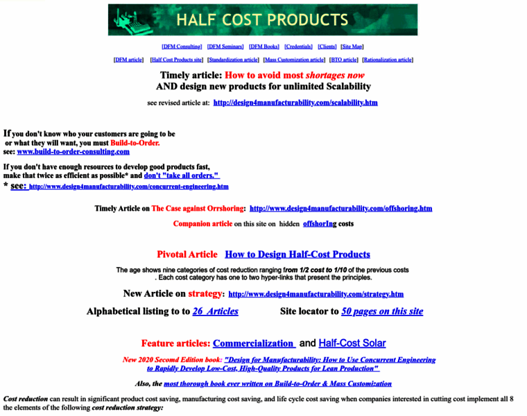 Halfcostproducts.com thumbnail