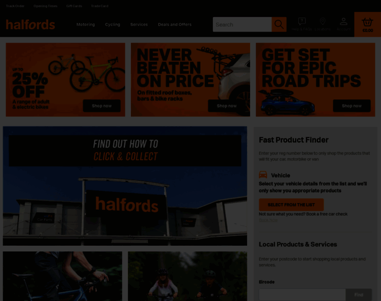 Halfords.ie thumbnail