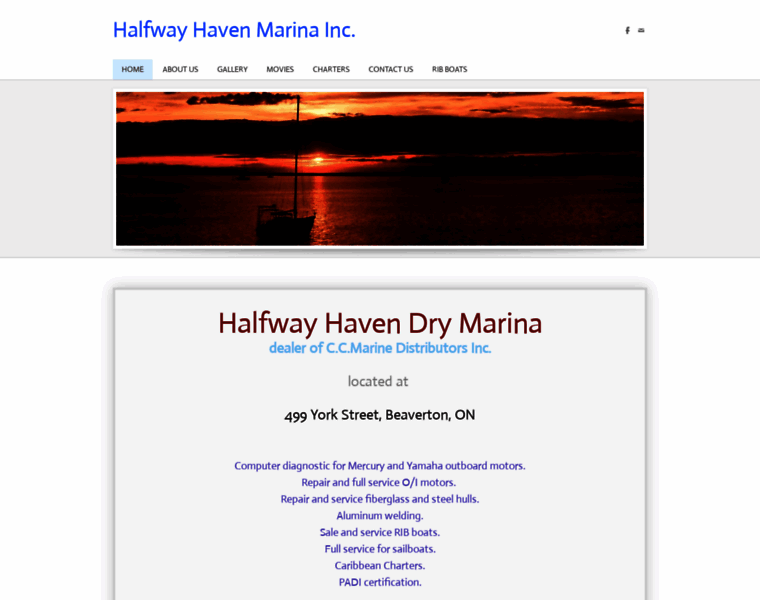 Halfwayhavenmarina.com thumbnail