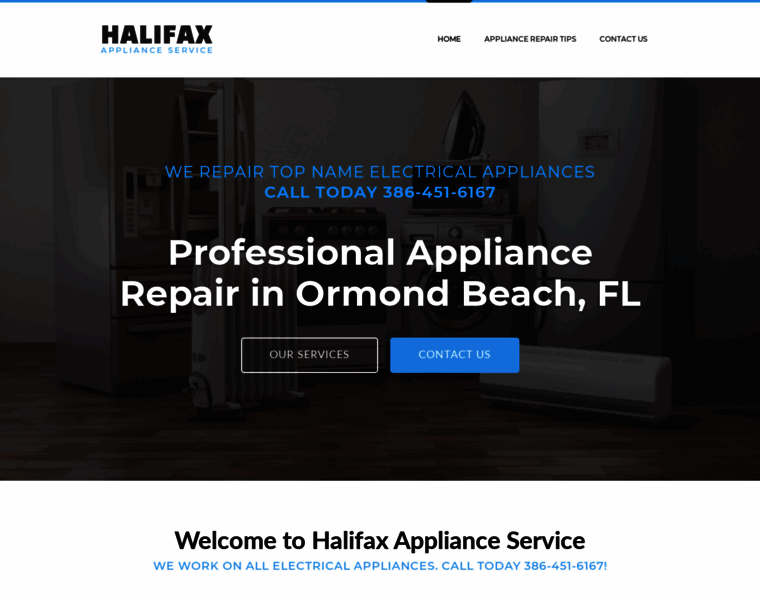 Halifaxapplianceservice.com thumbnail
