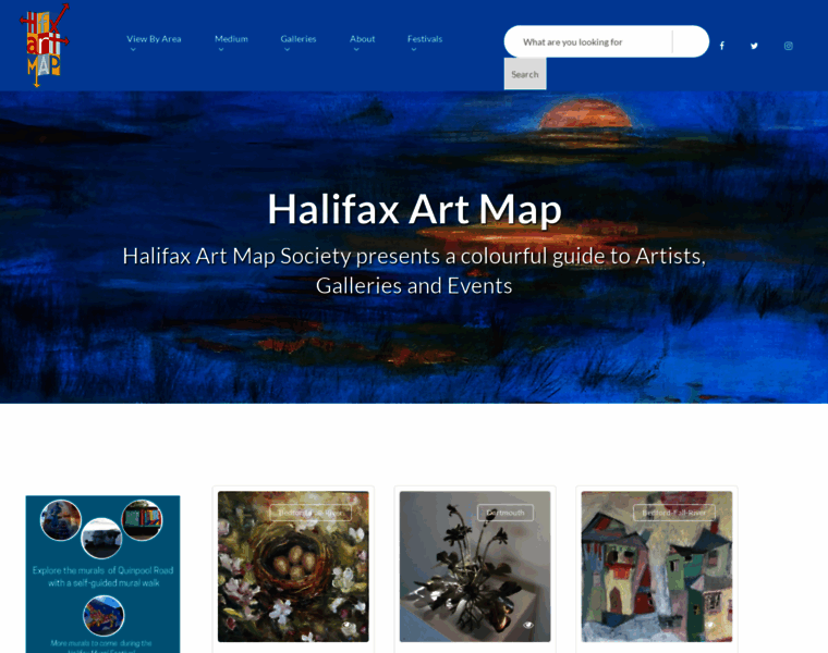 Halifaxartmap.com thumbnail