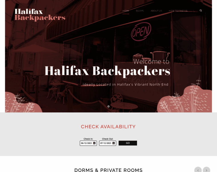 Halifaxbackpackers.com thumbnail