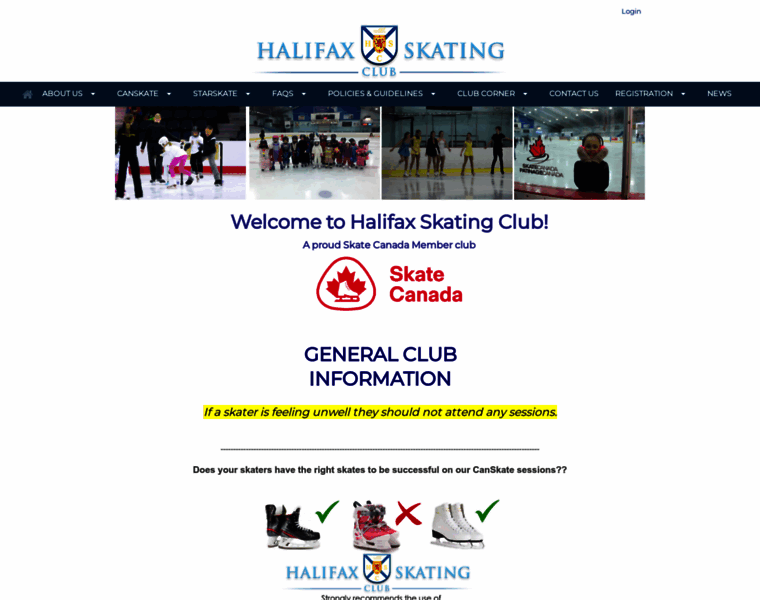 Halifaxskatingclub.com thumbnail