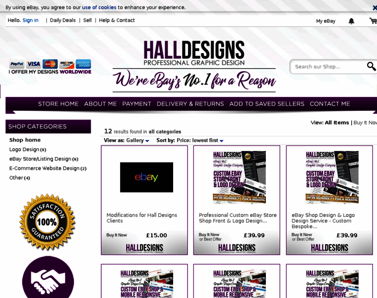 Halldesigns.co.uk thumbnail