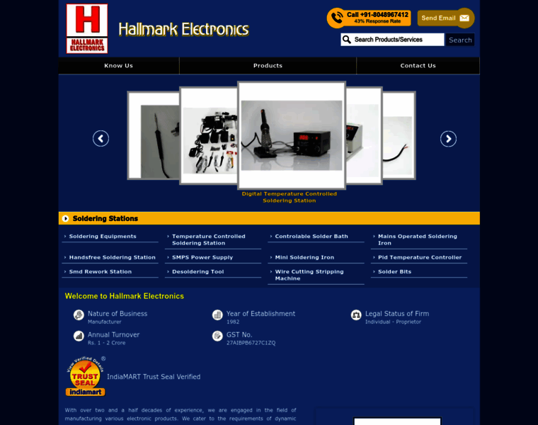 Hallmark-electronics.com thumbnail