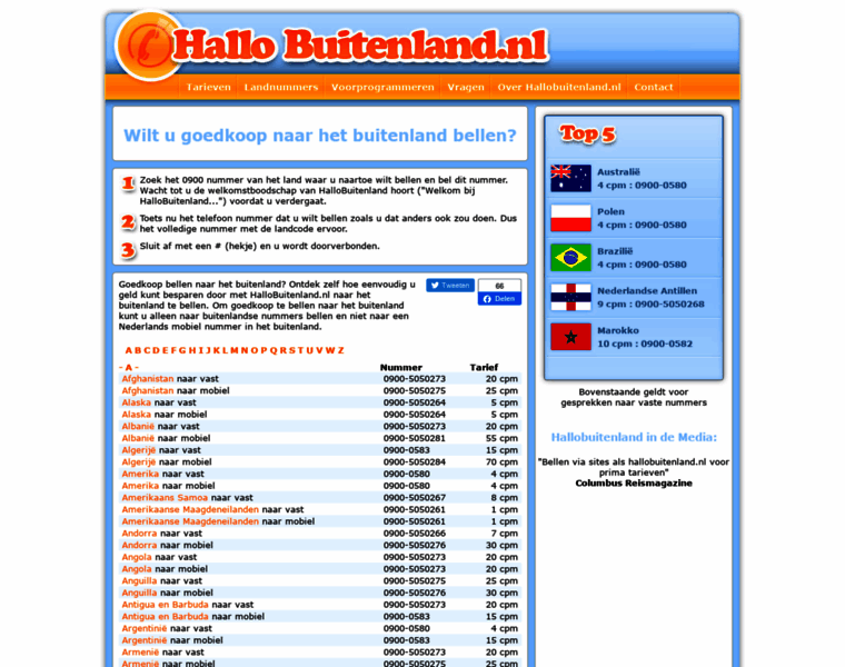 Hallobuitenland.nl thumbnail