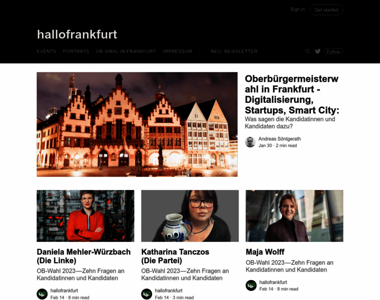 Hallofrankfurt.de thumbnail