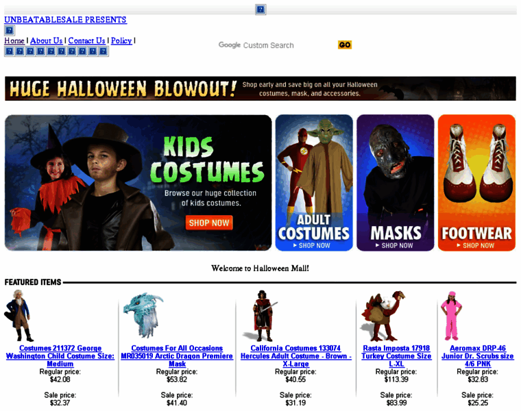 Halloween-mall.com thumbnail