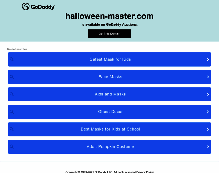 Halloween-master.com thumbnail