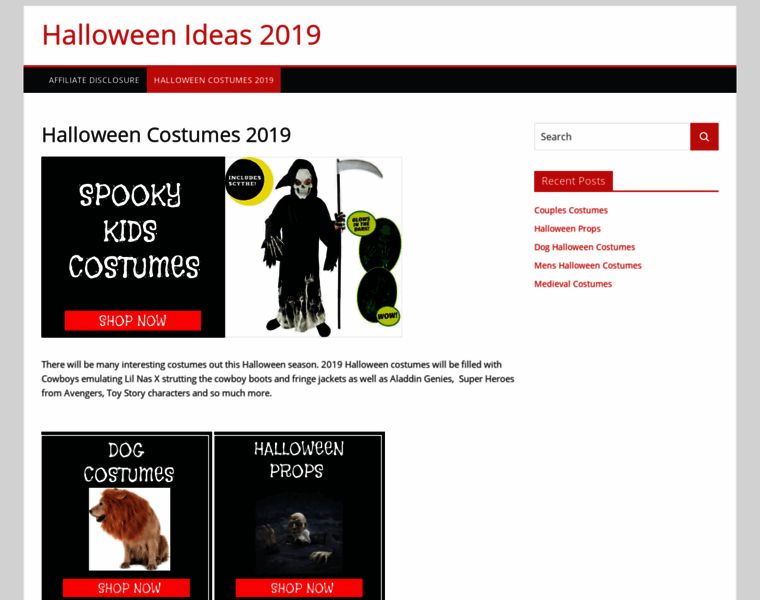 Halloweenideas.ca thumbnail