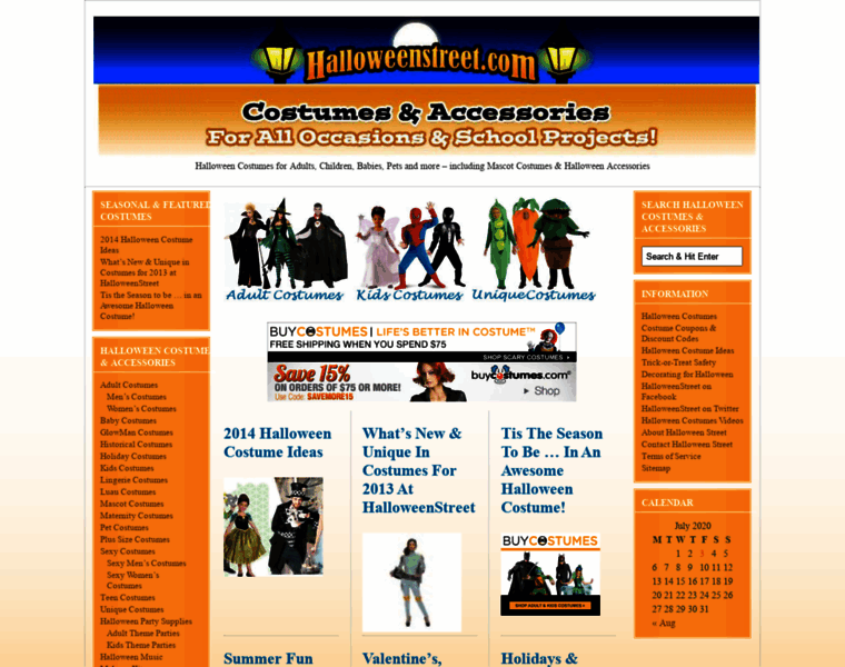 Halloweenstreet.com thumbnail