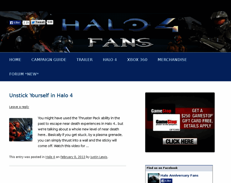 Halo4.org thumbnail