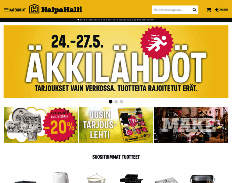 Halpahalli.fi thumbnail