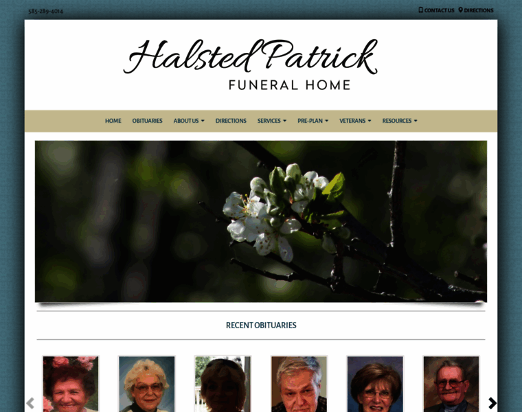Halstedpatrickfuneralhome.com thumbnail