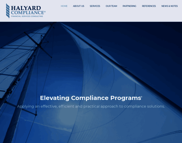 Halyardcompliance.com thumbnail
