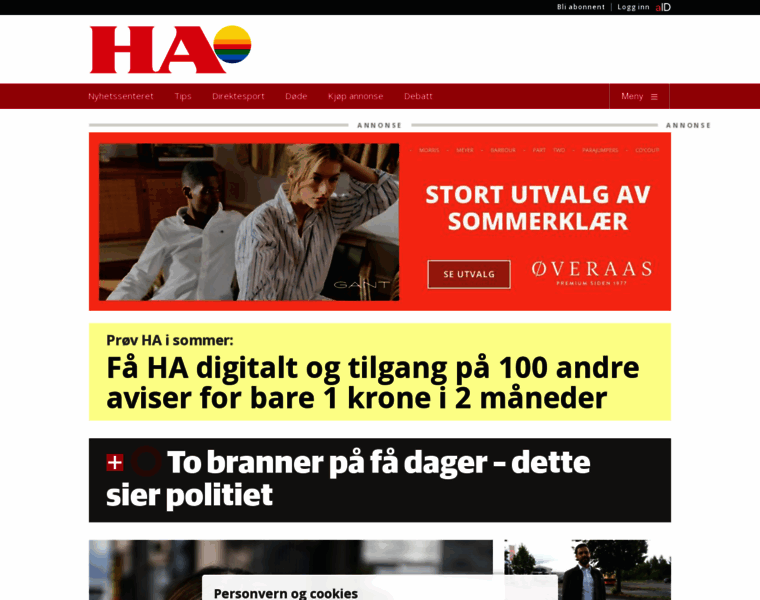 Hamar-arbeiderblad.no thumbnail