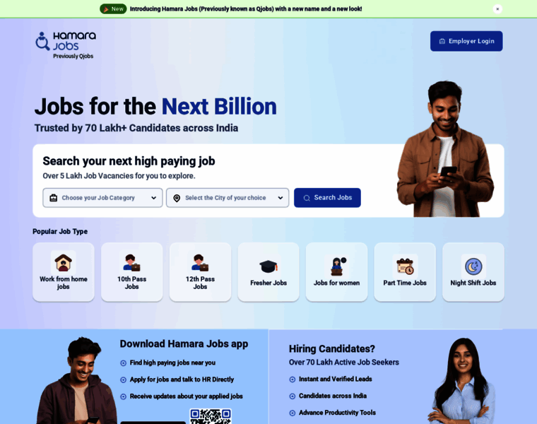 Hamarajobs.ai thumbnail Hamarajobs.ai thumbnail