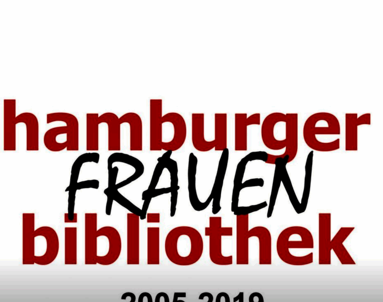 Hamburger-frauenbibliothek.de thumbnail