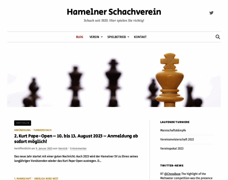 Hamelnerschachverein.de thumbnail