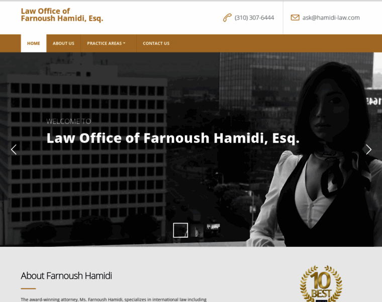 Hamidi-law.com thumbnail