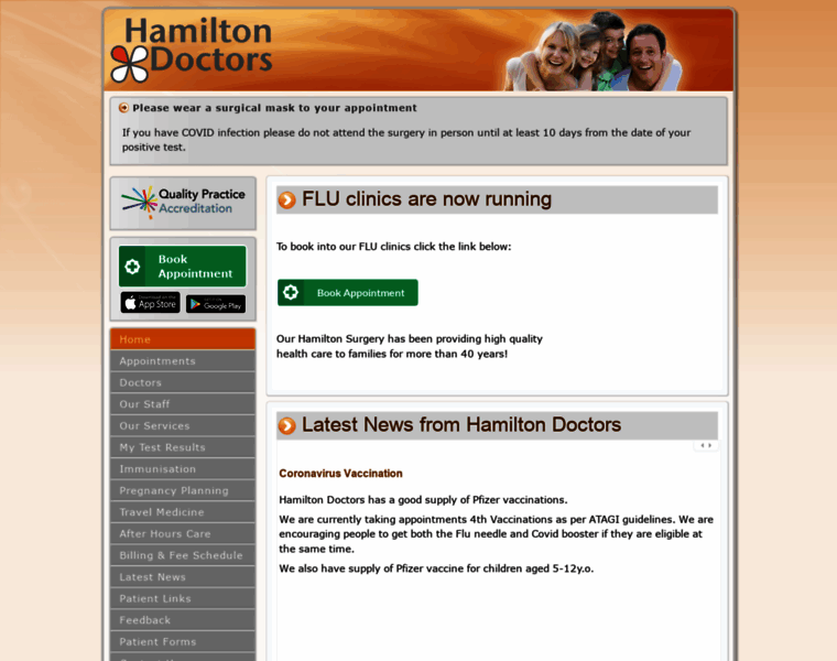 Hamiltondoctors.com.au thumbnail