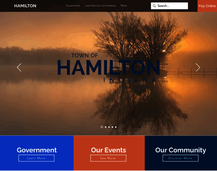 Hamiltonindiana.org thumbnail