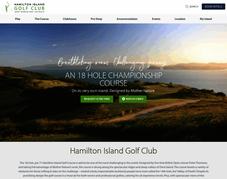 Hamiltonislandgolfclub.com.au thumbnail