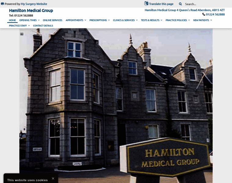 Hamiltonmedicalgroup.co.uk thumbnail