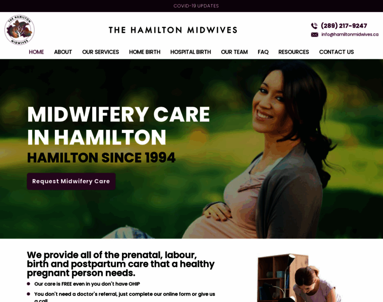 Hamiltonmidwives.ca thumbnail
