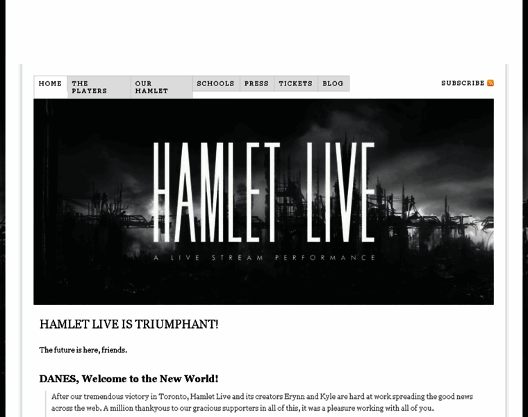 Hamletlive.com thumbnail