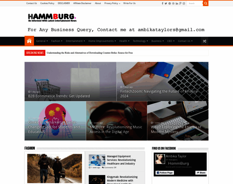 Hammburg.com thumbnail