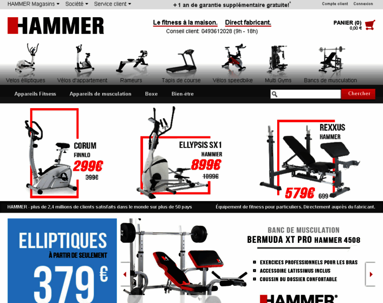 Hammer-fitness.fr thumbnail