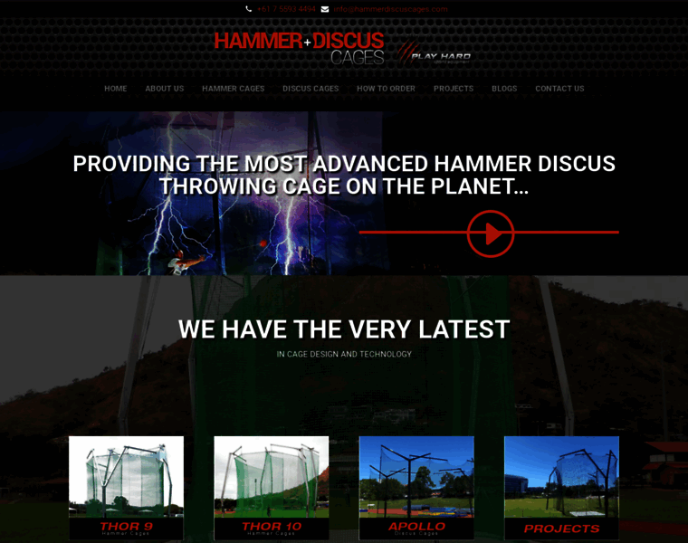 Hammerdiscuscages.com thumbnail