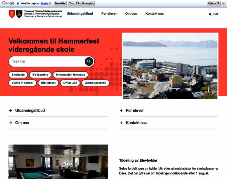 Hammerfest.vgs.no thumbnail