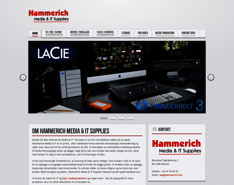 Hammerich.info thumbnail
