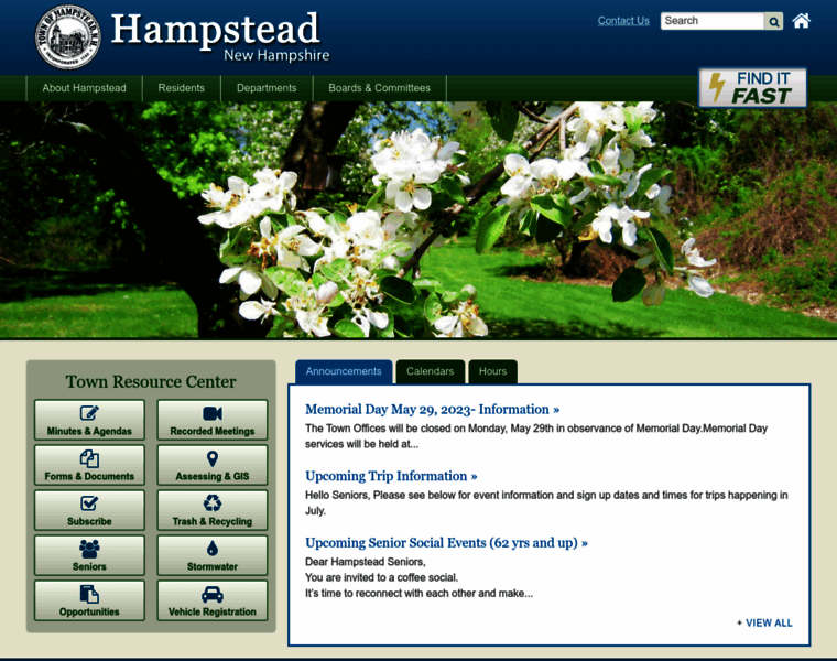 Hampsteadnh.us thumbnail