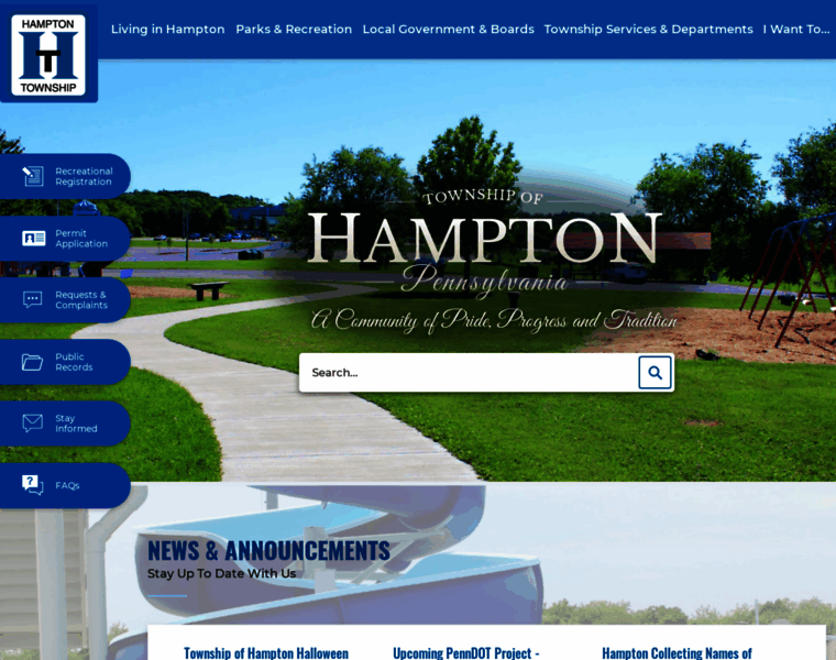 Hampton-pa.org thumbnail