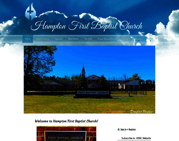 Hamptonfirstbaptist.com thumbnail