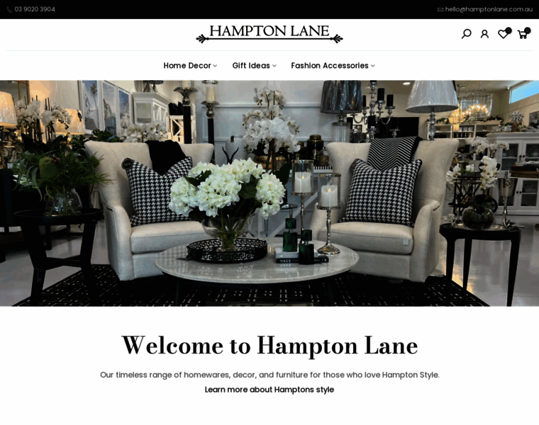 Hamptonlane.com.au thumbnail