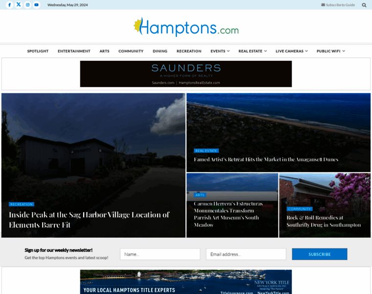 Hamptons.com thumbnail