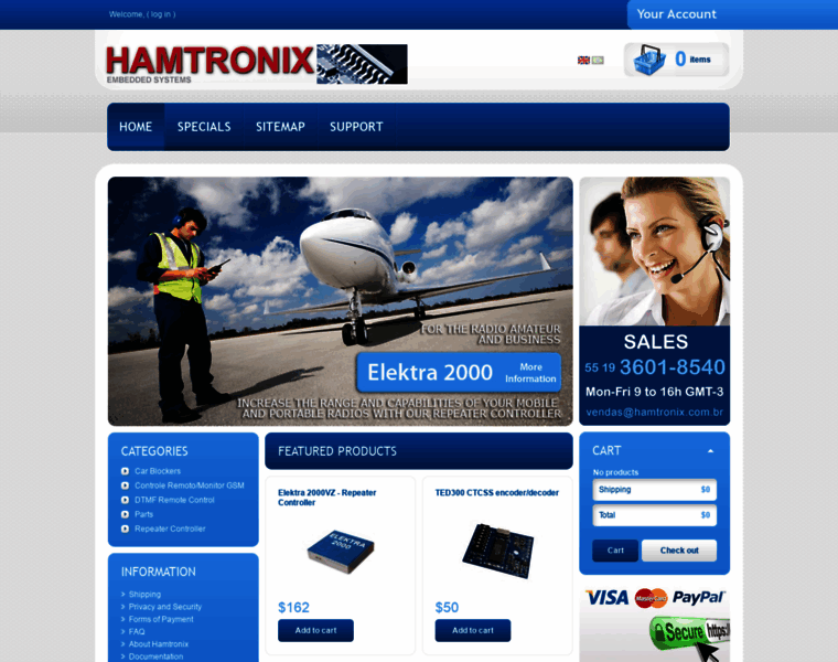 Hamtronix.com.br thumbnail