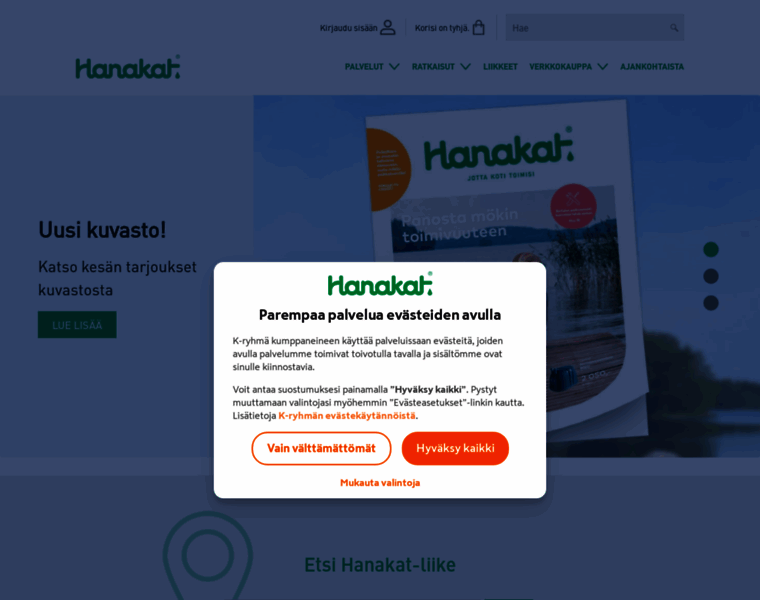Hanakat.fi thumbnail