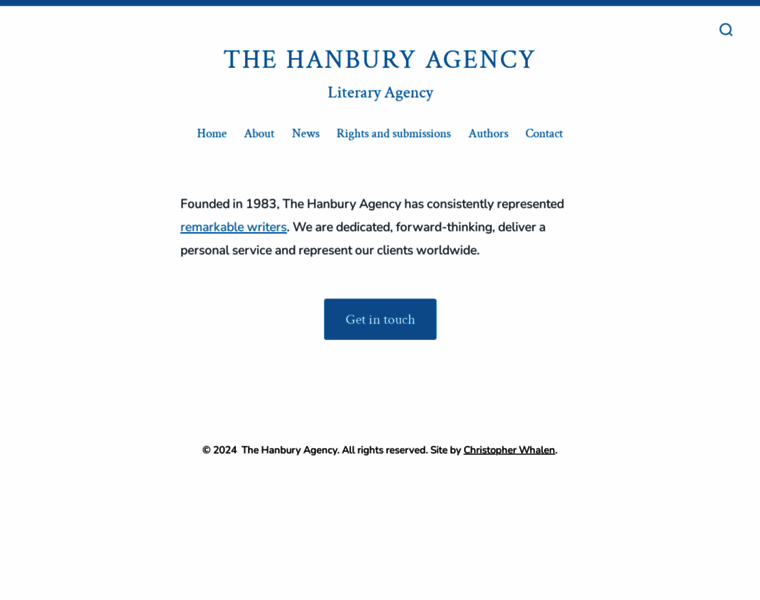 Hanburyagency.com thumbnail