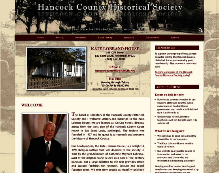 Hancockcountyhistoricalsociety.com thumbnail
