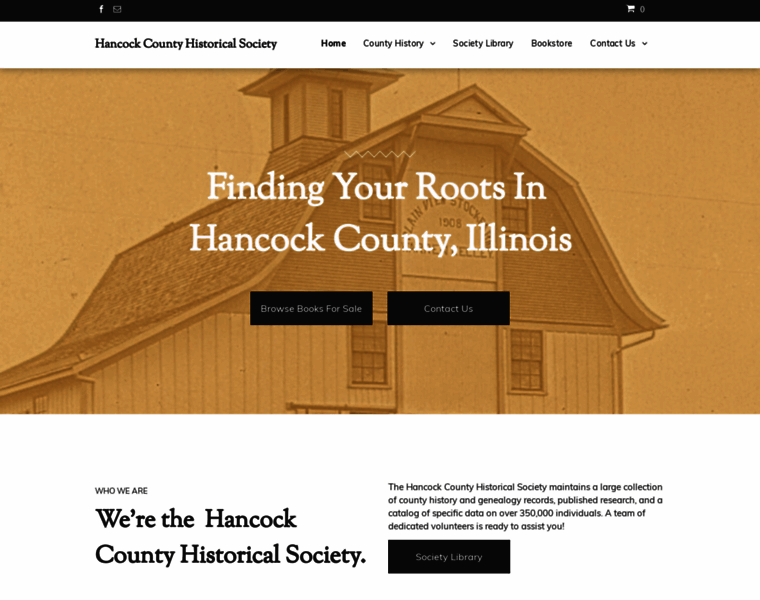 Hancockcountyhistory.com thumbnail